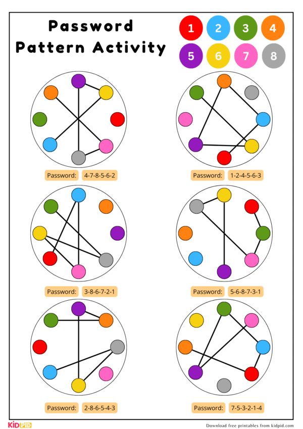 Cut and Paste Color Recognition Activity With Shapes - Image 2