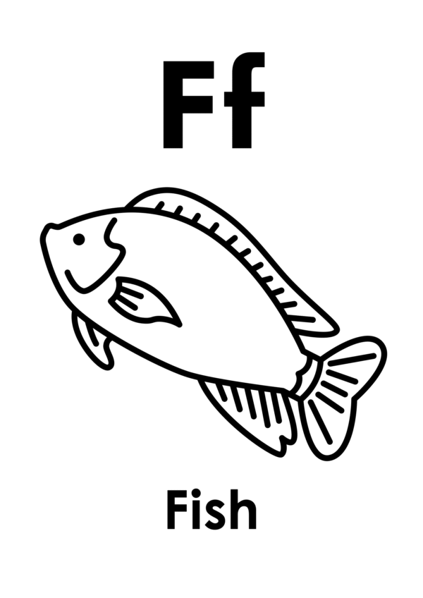 ABC Coloring Worksheet for Kids - Image 2
