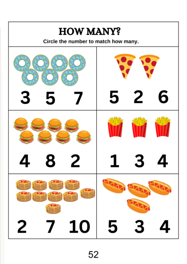 Counting Upto 10 Worksheet - Image 4