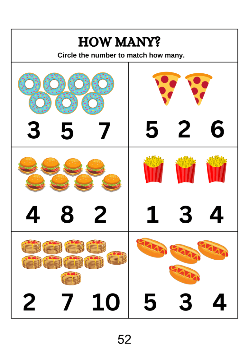 Counting Upto 10 Worksheet - Image 4