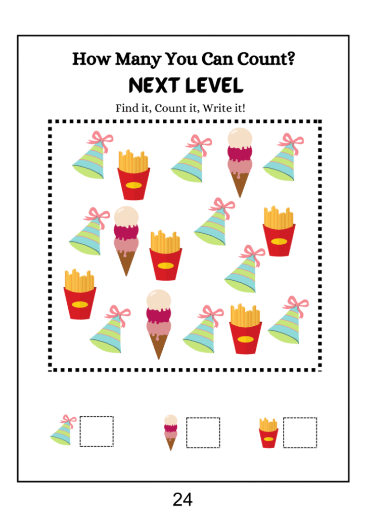Find And Count Worksheet – SHOP