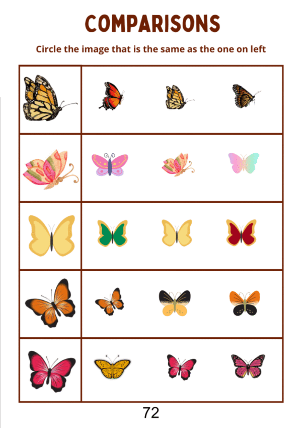 Find The Same Picture Worksheet - Image 2