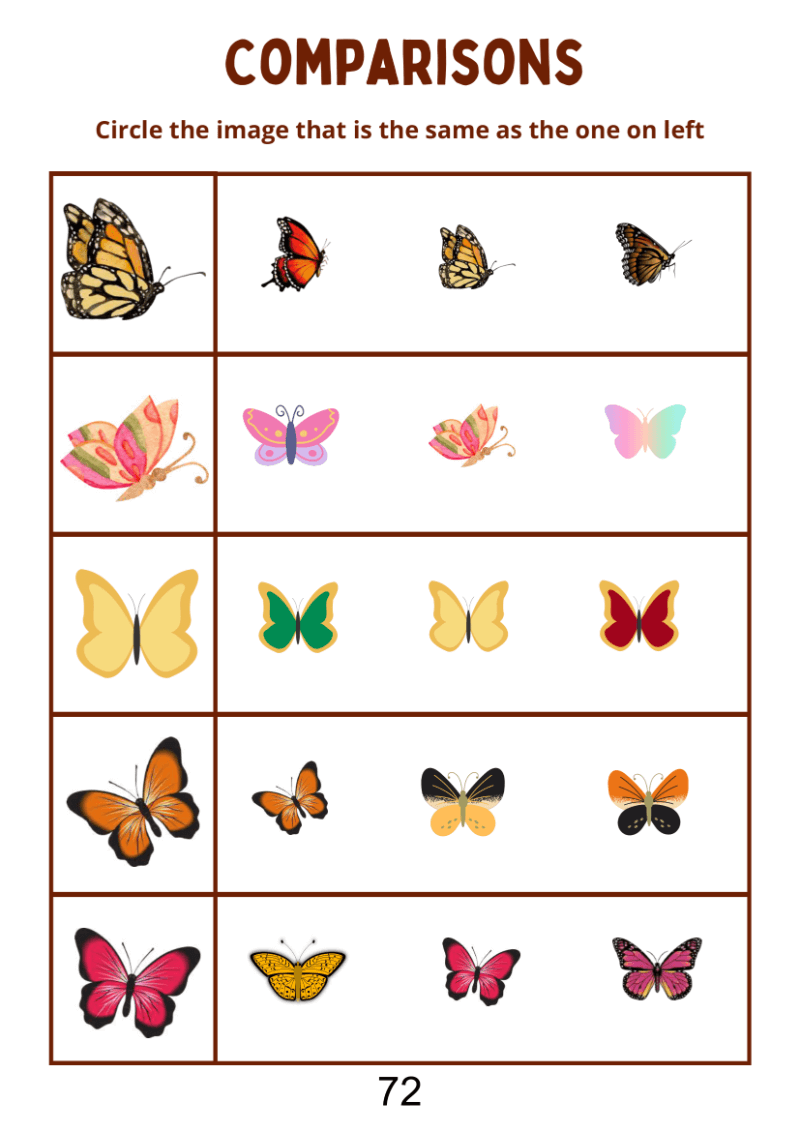 Find The Same Picture Worksheet - Image 2