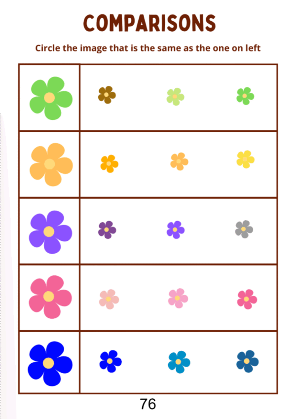 Find The Same Picture Worksheet - Image 5