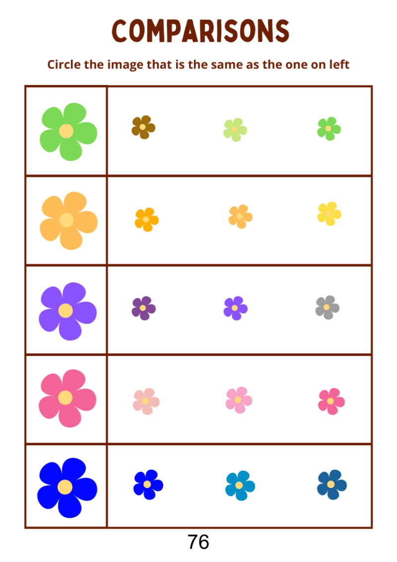 Find The Same Picture Worksheet - Image 5