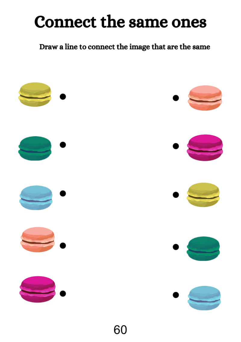 Match The Same Picture Worksheet - Image 4