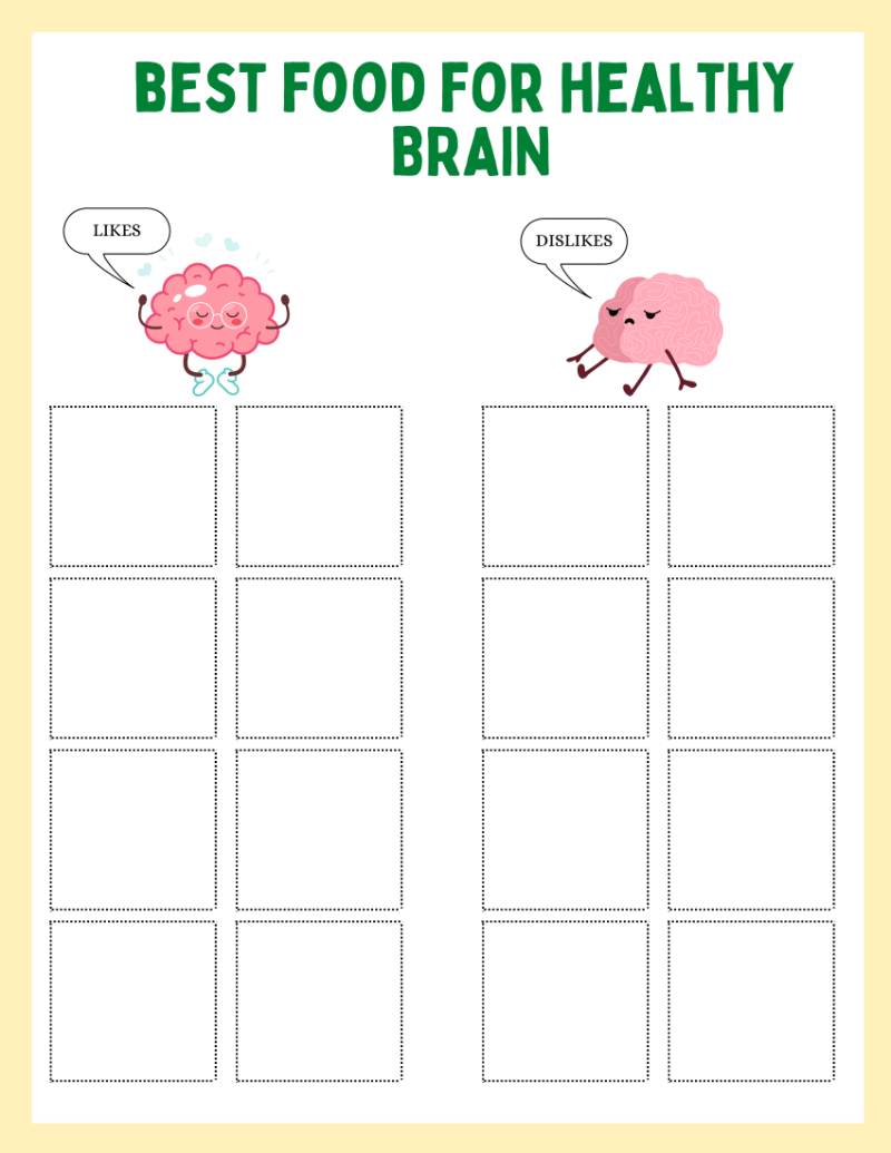 My Brain Worksheet - Image 5