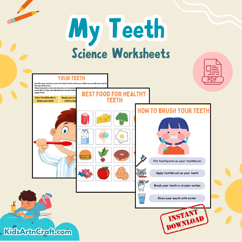 My Teeth Worksheet
