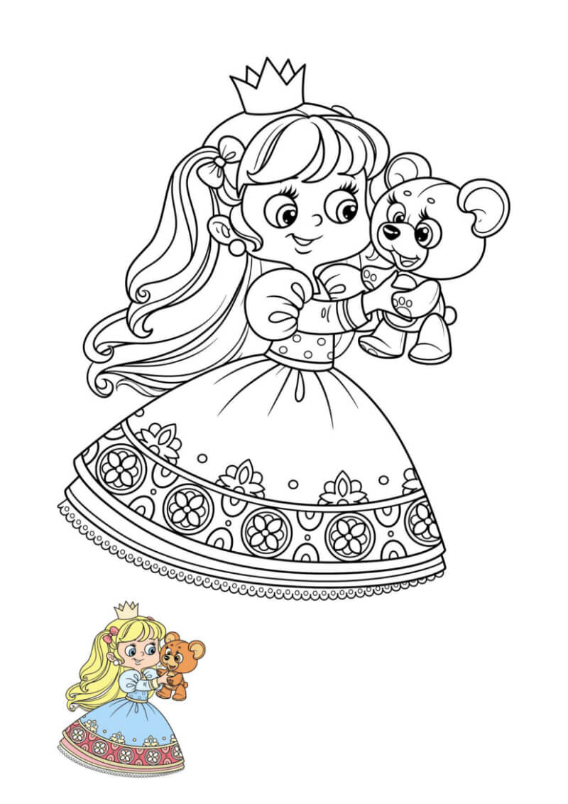 Disney Dream Coloring Worksheets for Kids - Image 3
