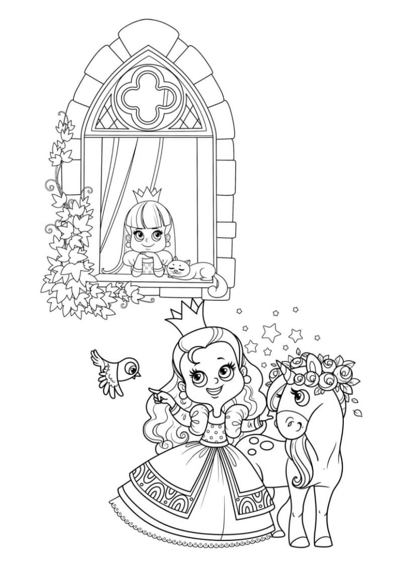 Disney Dream Coloring Worksheets for Kids - Image 4