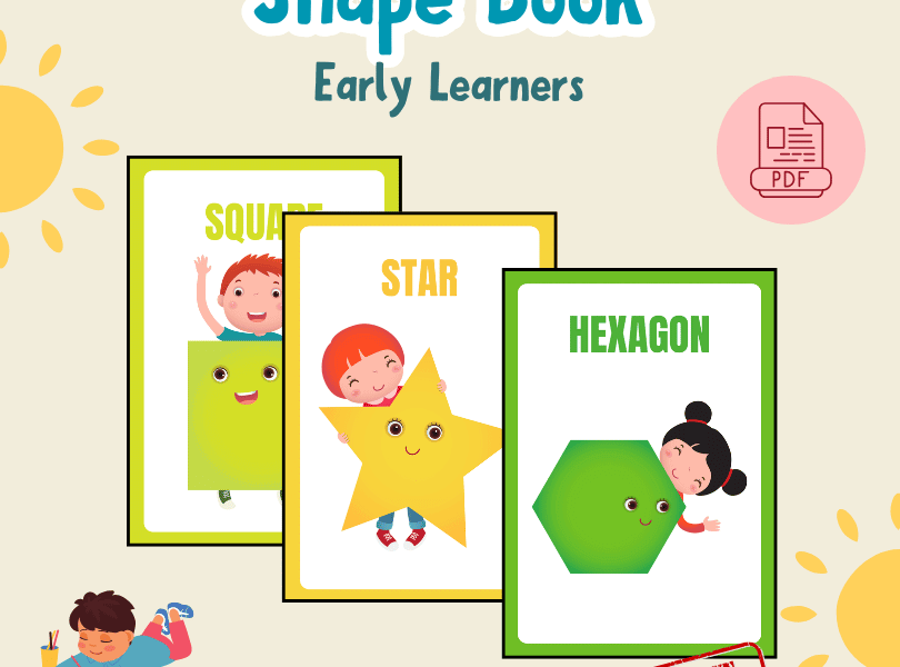 Shape Book for Early Learners – SHOP