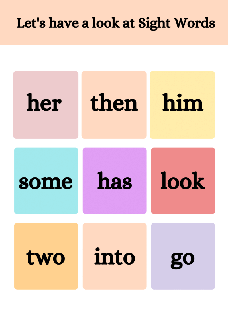 Sight Word List - Image 3