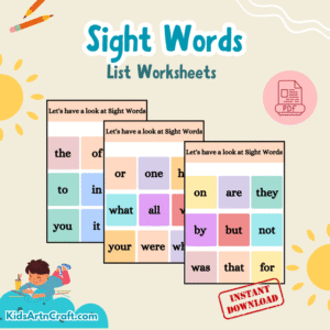 Sight Word List