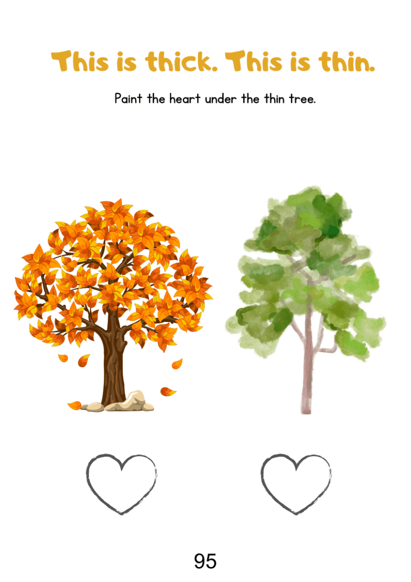 Thick or Thin Worksheet - Image 4