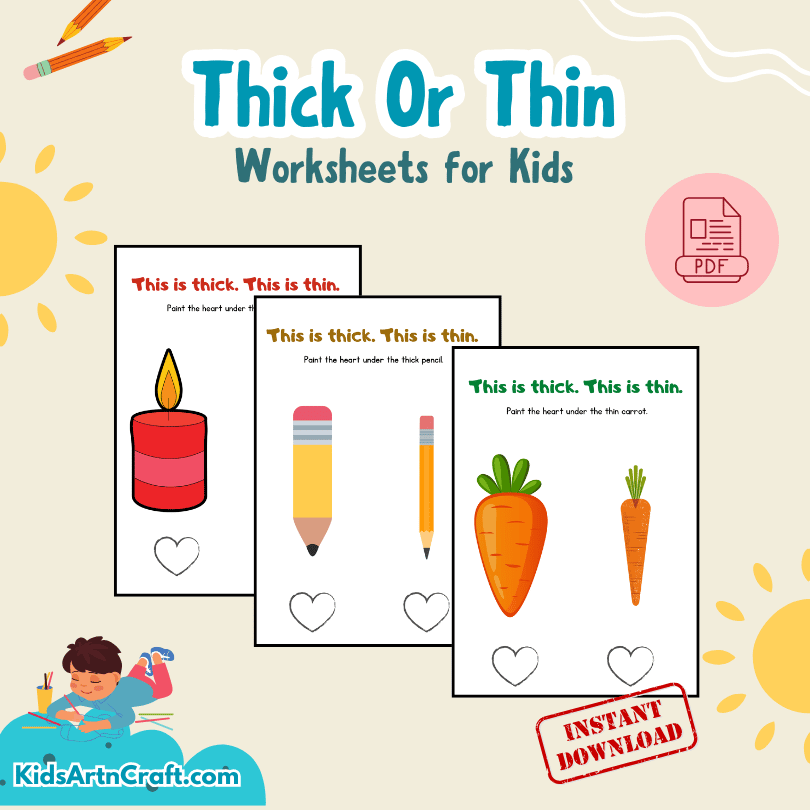 Thick or Thin Worksheet