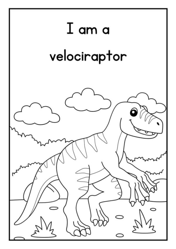 Dinosaurs Coloring Printable Worksheets - Image 5